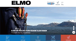 Desktop Screenshot of elmo.no